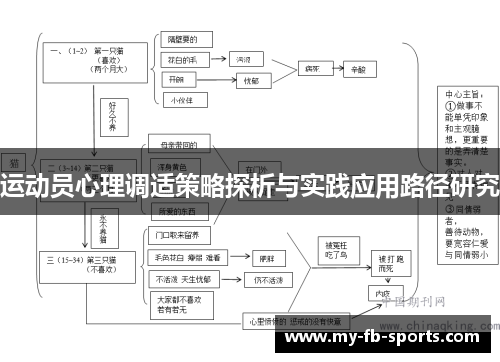 运动员心理调适策略探析与实践应用路径研究 运动员心理调适策略探析与实践应用路径研究